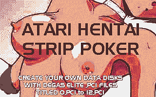 Teenage Queen - Atari Hentai Strip Poker — screenshot 1